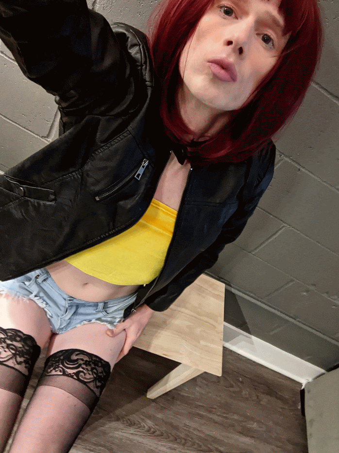 İlk kez giyinmiş CD Crossdresser 